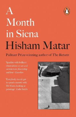 Buchcover und Innenansicht für das Buch: A Month in Siena