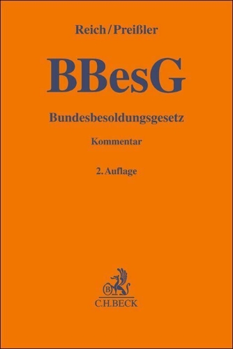 Buchcover und Innenansicht für das Buch: Bundesbesoldungsgesetz