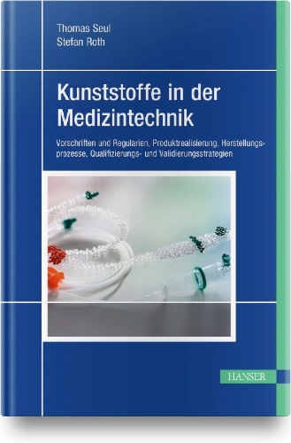 Buchcover und Innenansicht für das Buch: Kunststoffe in der Medizintechnik