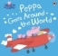 Buchcover und Innenansicht für das Buch: Peppa Pig: Peppa Goes Around the World