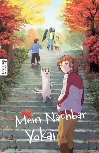 Buchcover und Innenansicht für das Buch: Tonari no Yokai-san 02