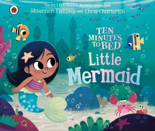 Buchcover und Innenansicht für das Buch: Ten Minutes to Bed: Little Mermaid