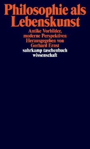 Buchcover und Innenansicht für das Buch: Philosophie als Lebenskunst