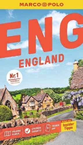 Buchcover und Innenansicht für das Buch: MARCO POLO Reiseführer England