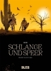 Buchcover und Innenansicht für das Buch: Schlange und Speer. Band 1