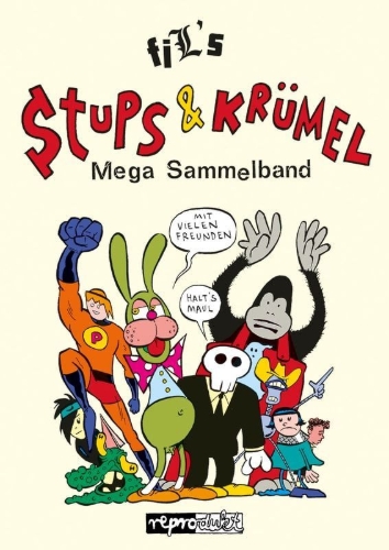 Buchcover und Innenansicht für das Buch: Stups & Krümel