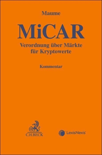 Buchcover und Innenansicht für das Buch: MiCAR