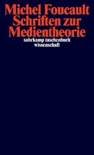 Buchcover und Innenansicht für das Buch: Schriften zur Medientheorie