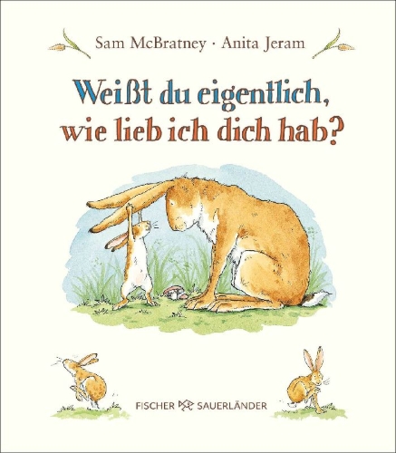 Buchcover und Innenansicht für das Buch: Guess How Much I Love You