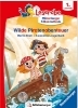 Buchcover und Innenansicht für das Buch: Leserabe mit Mildenberger Silbenmethode - Wilde Piratenabenteuer