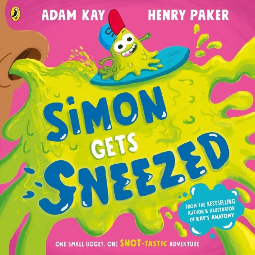 Buchcover und Innenansicht für das Buch: Simon Gets Sneezed