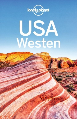 Buchcover und Innenansicht für das Buch: LONELY PLANET Reiseführer USA Westen