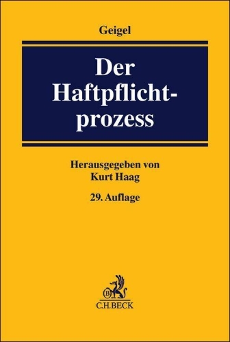 Buchcover und Innenansicht für das Buch: Der Haftpflichtprozess