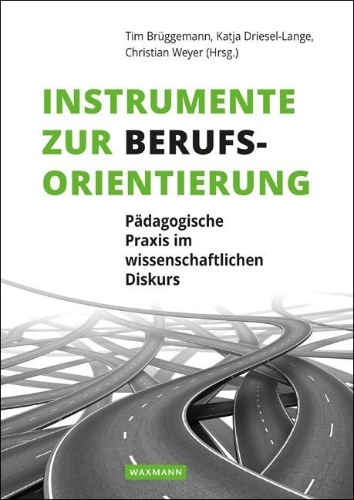 Buchcover und Innenansicht für das Buch: Instrumente zur Berufsorientierung