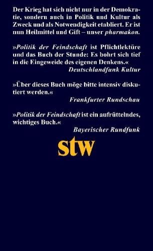 Buchcover und Innenansicht für das Buch: Politiques de l'inimitié