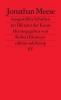 Buchcover und Innenansicht für das Buch: Ausgewählte Schriften zur Diktatur der Kunst