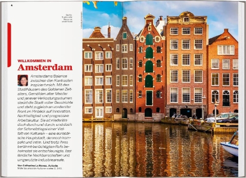 Buchcover und Innenansicht für das Buch: LONELY PLANET Reiseführer Amsterdam