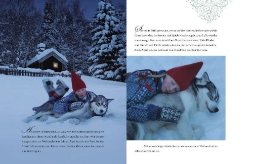 Buchcover und Innenansicht für das Buch: The Polarbear Wish