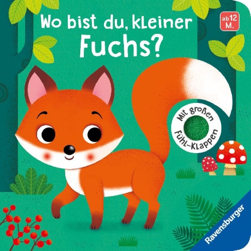 Buchcover und Innenansicht für das Buch: Wo bist du, kleiner Fuchs?