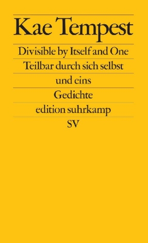 Buchcover und Innenansicht für das Buch: Divisible by Itself and One / Teilbar durch sich selbst und eins