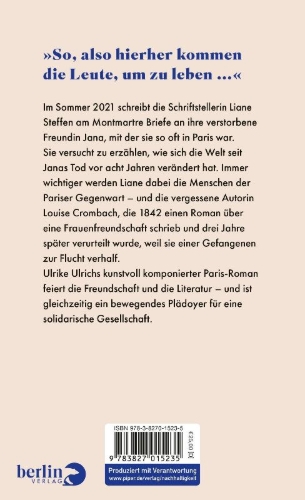 Buchcover und Innenansicht für das Buch: Zeit ihres Lebens
