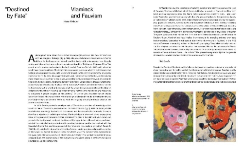 Buchcover und Innenansicht für das Buch: Maurice de Vlaminck