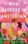 Buchcover und Innenansicht für das Buch: What Happens in Amsterdam