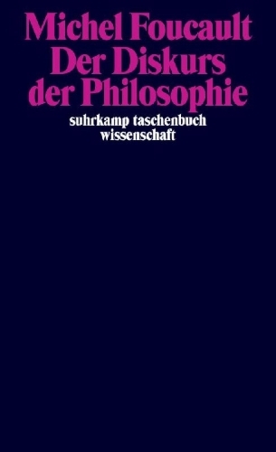 Buchcover und Innenansicht für das Buch: Le discours philosophique