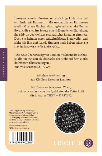 Buchcover und Innenansicht für das Buch: Madame Bovary