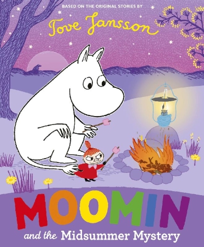 Buchcover und Innenansicht für das Buch: Moomin and the Midsummer Mystery