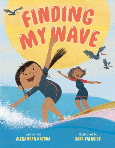 Buchcover und Innenansicht für das Buch: Finding My Wave