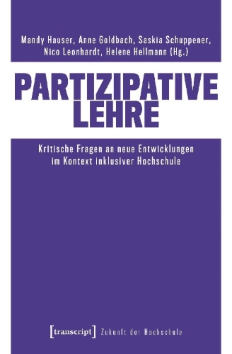 Buchcover und Innenansicht für das Buch: Partizipative Lehre