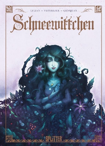 Buchcover und Innenansicht für das Buch: Blanche Neige