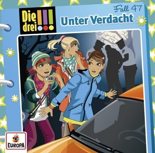 Buchcover und Innenansicht für das Buch: Die drei !!! 47: Unter Verdacht