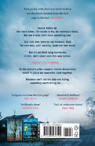 Buchcover und Innenansicht für das Buch: Lie Beside Me