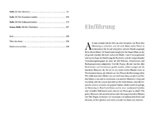 Buchcover und Innenansicht für das Buch: The Ultimate Guide to Great Mentorship