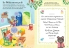 Buchcover und Innenansicht für das Buch: Mein Immer-wieder-Stickerbuch: Familie Eichhorn zieht um