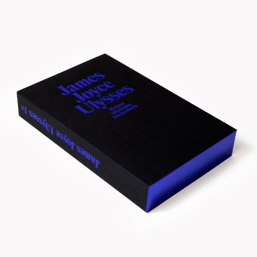 Buchcover und Innenansicht für das Buch: Ulysses Jubiläumsausgabe Dunkelblau