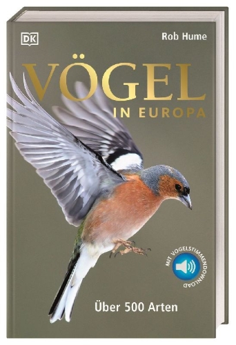Buchcover und Innenansicht für das Buch: Vögel in Europa