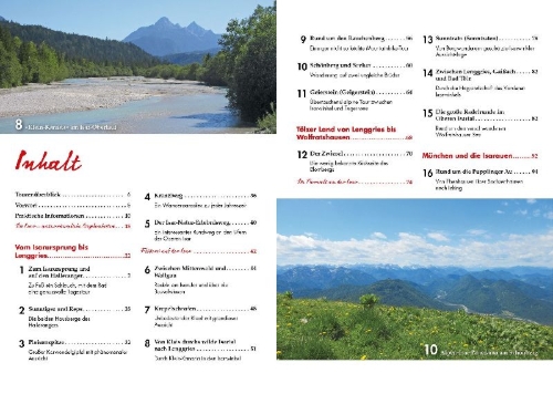 Buchcover und Innenansicht für das Buch: Das große Isar-Outdoor-Buch