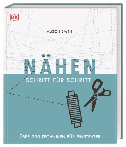 Buchcover und Innenansicht für das Buch: Nähen Schritt für Schritt