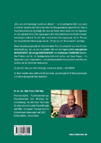 Buchcover und Innenansicht für das Buch: Was uns nicht umbringt, macht uns stärker - Gestört