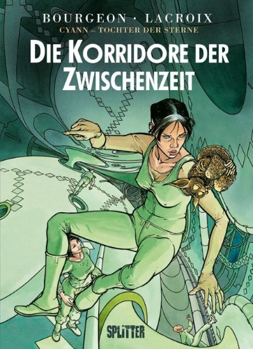 Buchcover und Innenansicht für das Buch: Le Cycle de Cyann