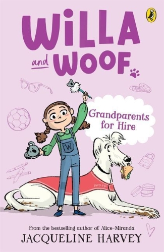Buchcover und Innenansicht für das Buch: Grandparents for Hire