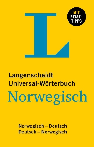 Buchcover und Innenansicht für das Buch: Langenscheidt Universal-Wörterbuch Norwegisch