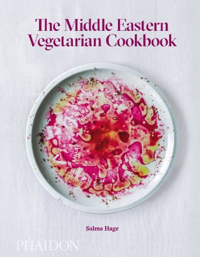 Buchcover und Innenansicht für das Buch: The Middle Eastern Vegetarian Cookbook