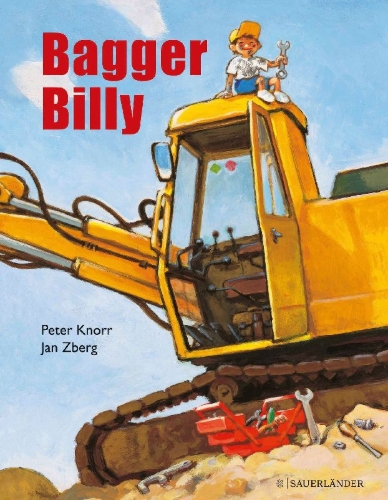 Buchcover und Innenansicht für das Buch: Bagger Billy