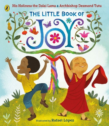 Buchcover und Innenansicht für das Buch: The Little Book of Joy
