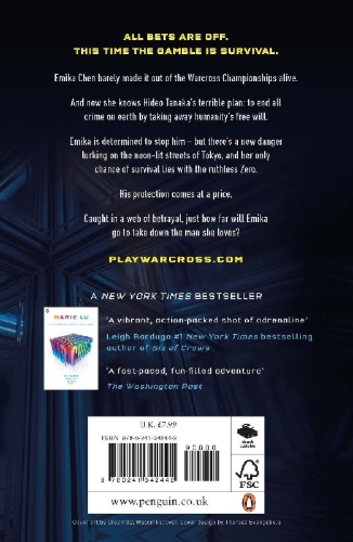 Buchcover und Innenansicht für das Buch: Wildcard (Warcross 2)