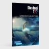 Buchcover und Innenansicht für das Buch: Die drei ???: Schrecken aus der Tiefe
